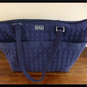 Very Bradley Oversized Navy Bag